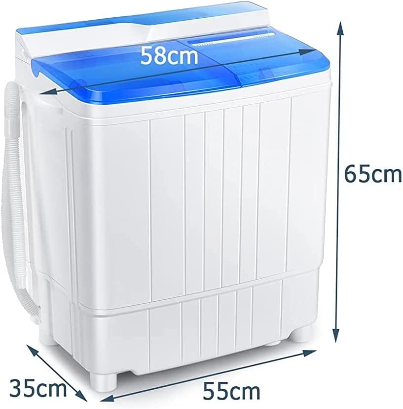 GiantexUK Twin Tub Compact Washing Machine Combo
