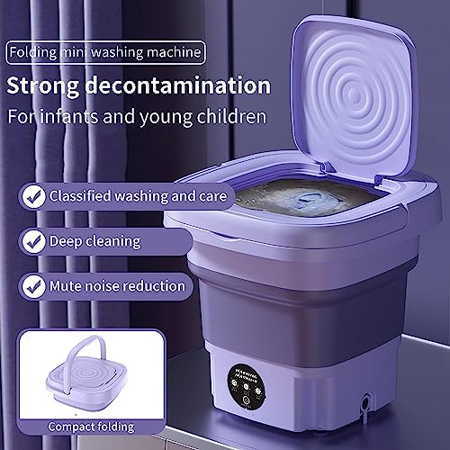 Compact Portable Washing Machine for Small Items