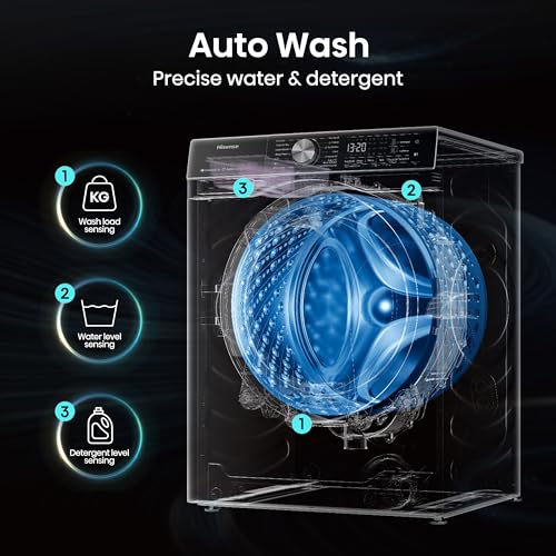 Hisense 12 KG Front Load Inverter Washing Machine