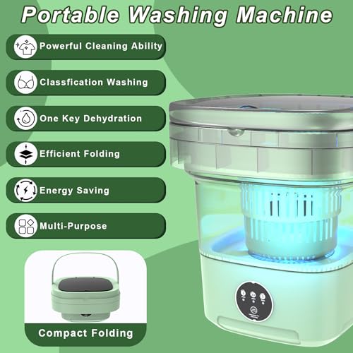 Compact 11L Mini Portable Washing Machine