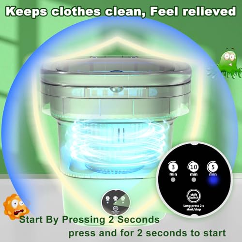 Compact 11L Mini Portable Washing Machine