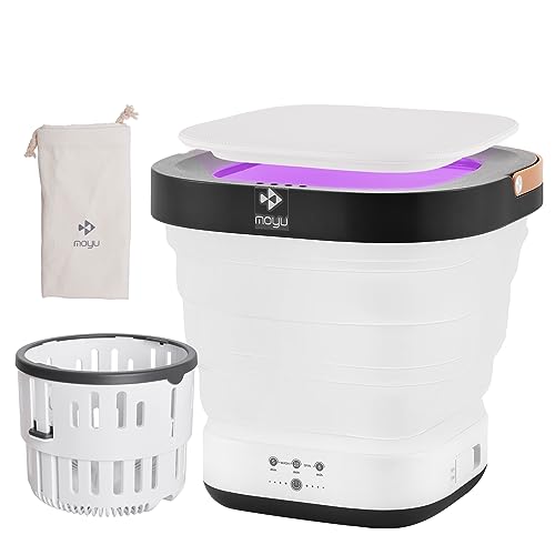 Mini Foldable Portable Washing Machine with Drain Basket