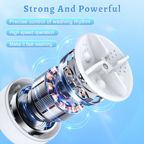Portable Mini Washing Machine for Home and Travel