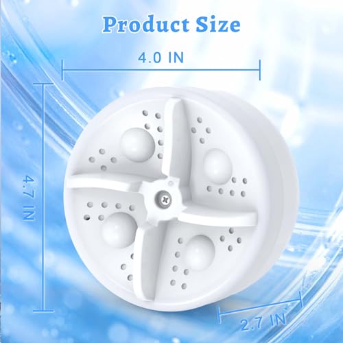 Portable Mini Washing Machine for Home and Travel