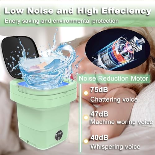 Compact 11L Mini Portable Washing Machine