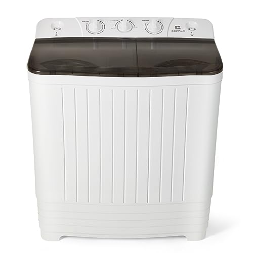 Compact Twin Tub Portable Washer and Spin Dryer