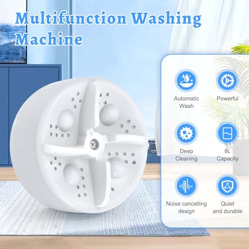 Portable Mini Washing Machine for Home and Travel