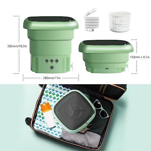 Portable Mini Washing Machine for Travel and Camping