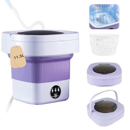 Portable 2-in-1 Mini Washing Machine and Dryer