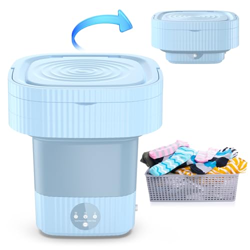 Compact 10L Portable Washing Machine for Small Items