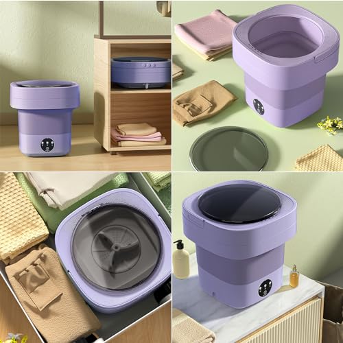 Portable 2-in-1 Mini Washing Machine and Dryer