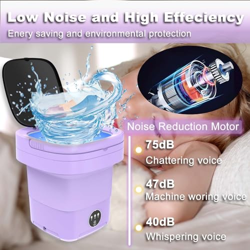 Portable 11L Mini Washing Machine for Travel