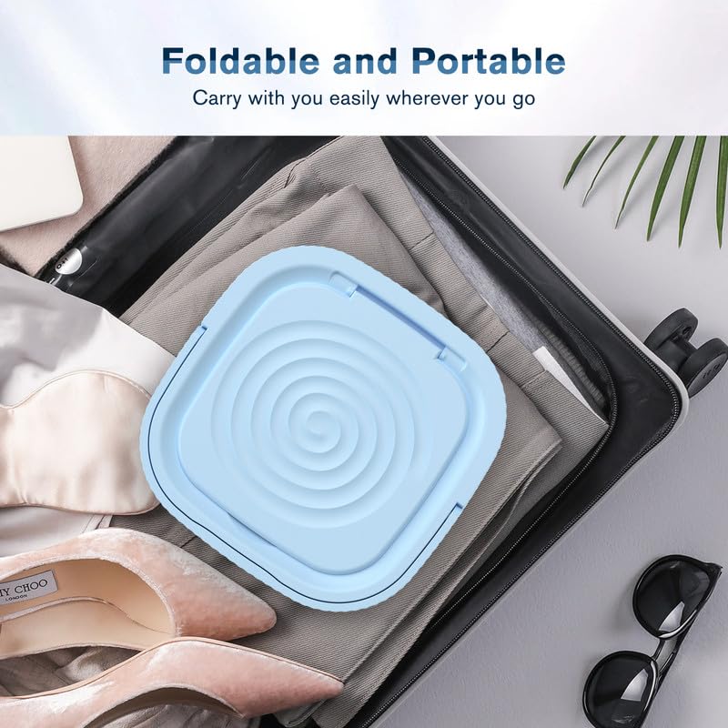Compact 10L Portable Washing Machine for Small Items