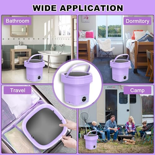 Portable 11L Mini Washing Machine for Travel