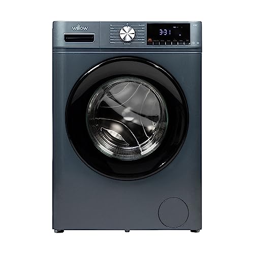 Willow 8kg 1400 Spin Washing Machine - Grey