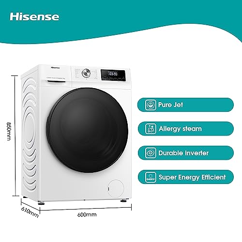 Hisense 12 KG Inverter Front Load Washing Machine