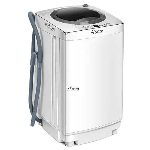 COSTWAY 2-in-1 Compact Washer and Spin Dryer