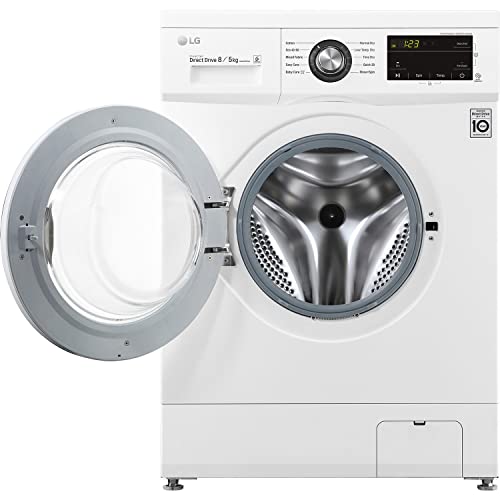 8Kg Washer Dryer, 1400 rpm, Quick Wash, White