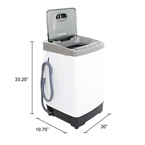 Magic Clean Portable Washing Machine, 8 Cycles, Compact
