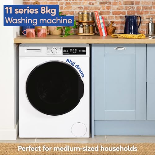 Russell Hobbs 8kg Freestanding Washing Machine - White