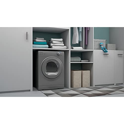 Indesit I1D80S 8kg Vented Tumble Dryer - Silver