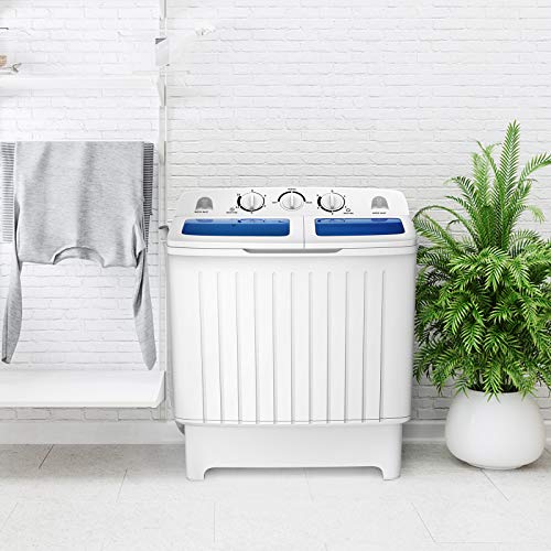 TANGZON 8KG Twin Tub Portable Washing Machine
