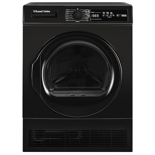 Russell Hobbs 8kg Condenser Tumble Dryer - Black