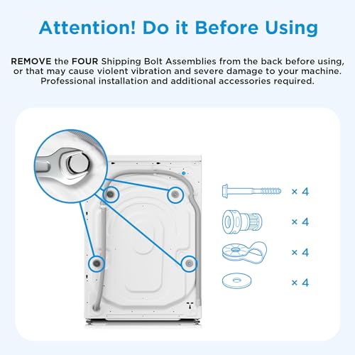 Midea 7kg Freestanding Washing Machine with Steam Care