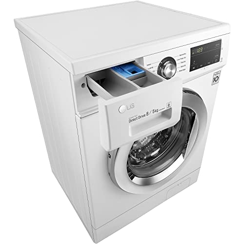 8Kg Washer Dryer, 1400 rpm, Quick Wash, White