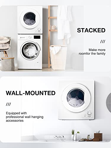 Compact 4KG Vented Tumble Dryer with Auto Modes