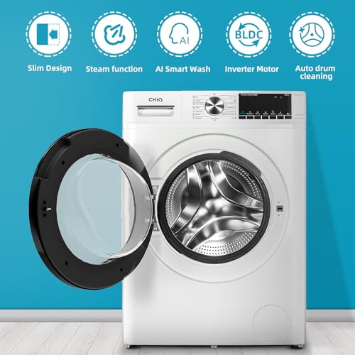 CHiQ 10KG Slim Front Load Washing Machine