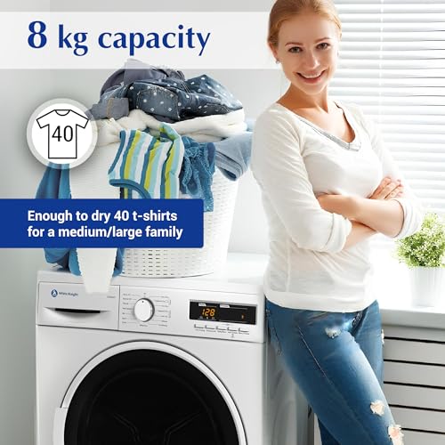 White Knight 8kg Condenser Sensor Tumble Dryer