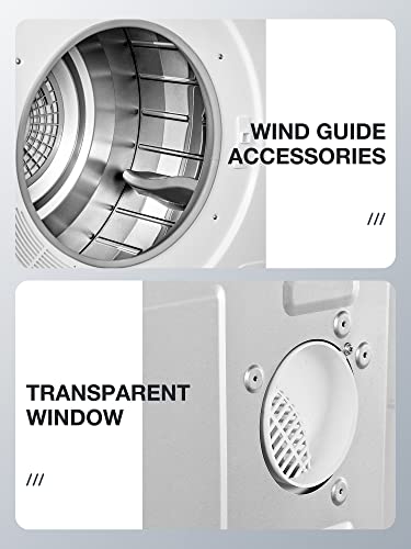 Compact 4KG Vented Tumble Dryer with Auto Modes