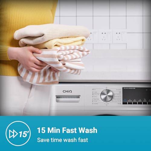 CHiQ 10KG Slim Front Load Washing Machine