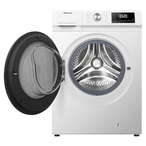 Hisense 8kg Front Load Washer Dryer - White