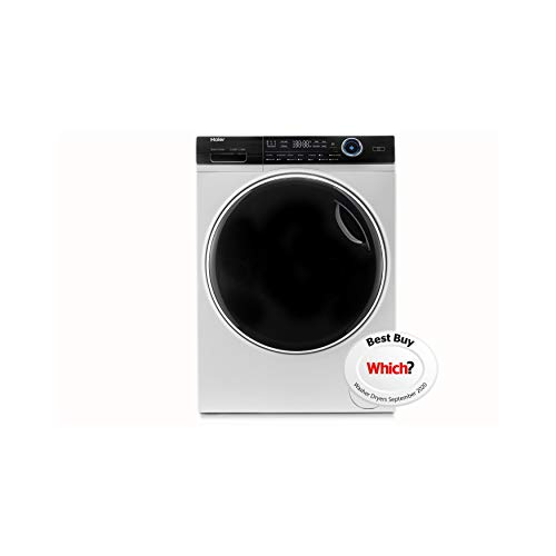 Haier HWD120-B14979 Freestanding Washer Dryer, 12kg/8kg