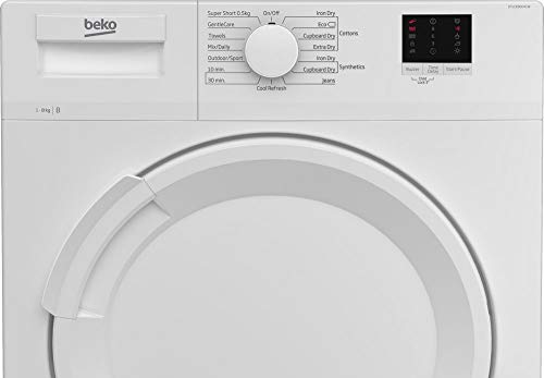 Beko 8kg White Condenser Tumble Dryer
