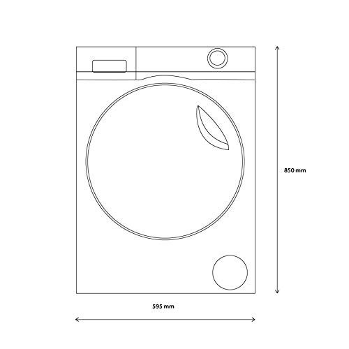 Haier 8KG Washer Dryer with Antibacterial Technology
