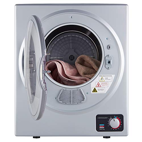 Cookology Mini Vented Tumble Dryer 2.5kg - Silver