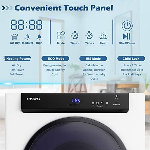 COSTWAY 4KG Compact Vented Tumble Dryer