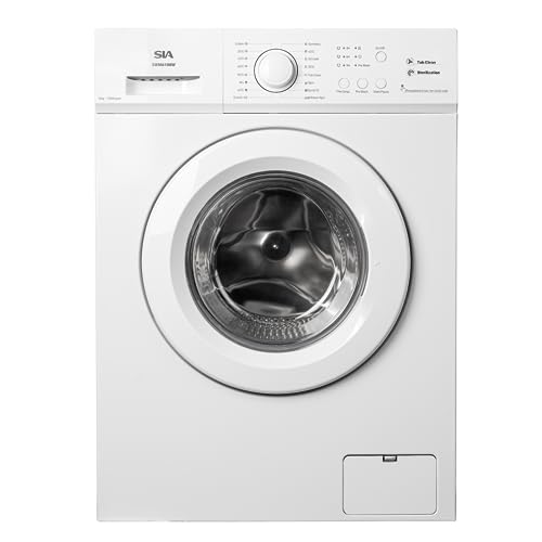 SIA 6kg White Washing Machine with 9 Programs