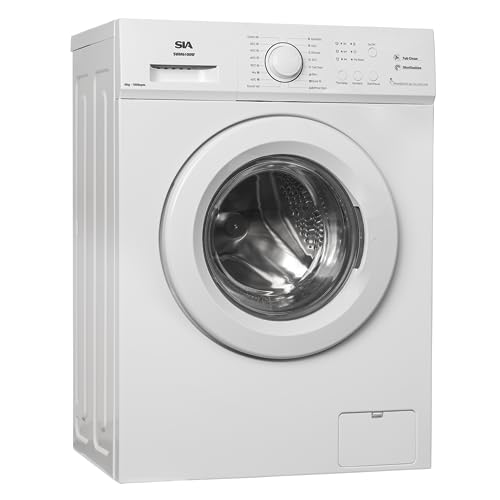 SIA 6kg White Washing Machine with 9 Programs