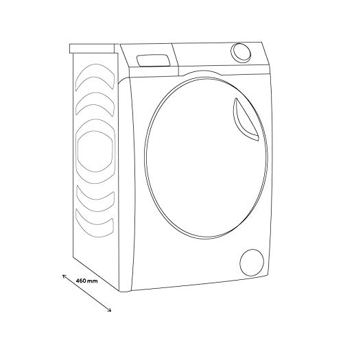 Haier 8KG Washer Dryer with Antibacterial Technology