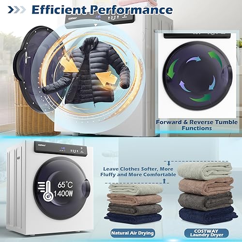COSTWAY 4KG Compact Vented Tumble Dryer