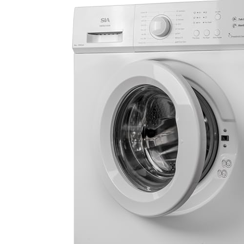 SIA 6kg White Washing Machine with 9 Programs