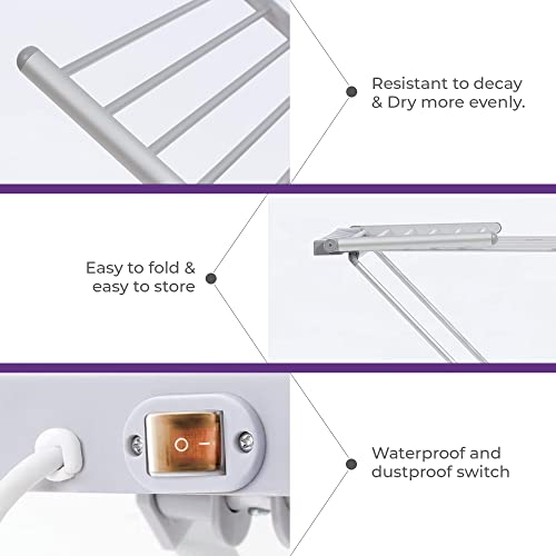 Highlands Energy-Saving Electric Clothes Drying Rack