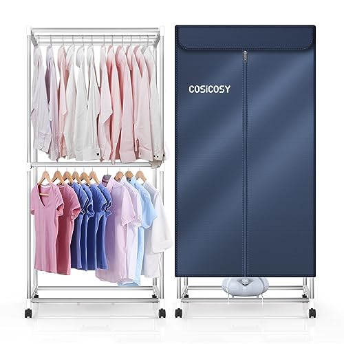 Cosicosy Portable 1400W Electric Clothes Dryer