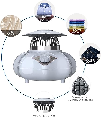 Cosicosy Portable 1400W Electric Clothes Dryer