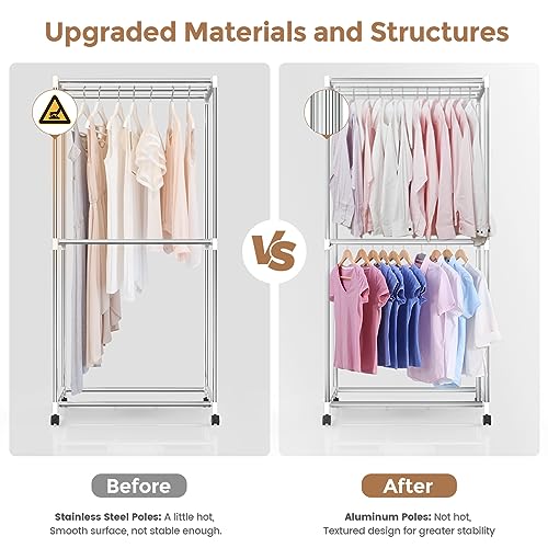 Cosicosy Portable 1400W Electric Clothes Dryer