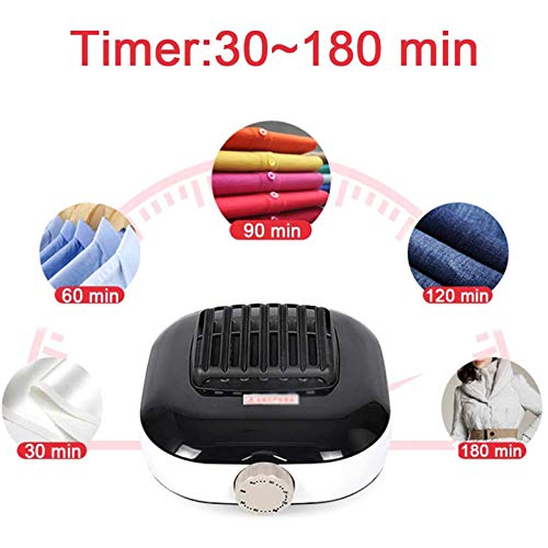 Electric Laundry Clothes Dryer - 1000W, Low Noise
